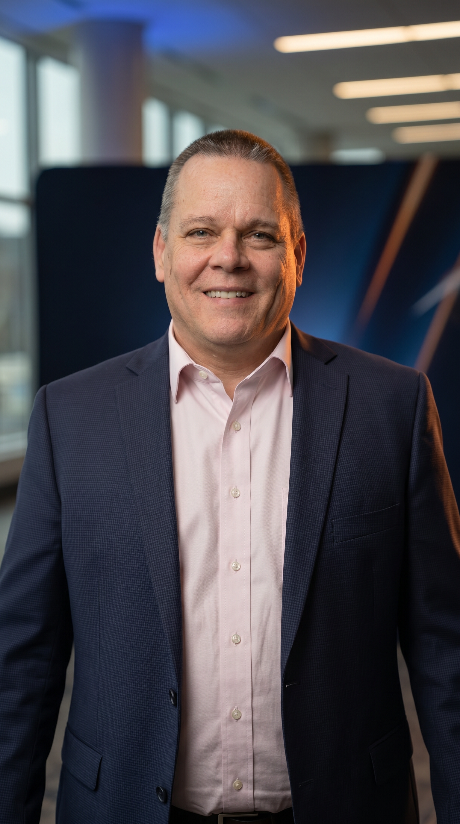 Steve Wormer — coaching in a modern office setting